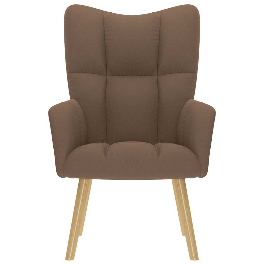 Relaxsessel Stoff Braun