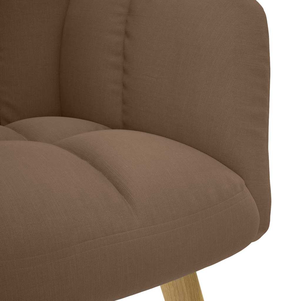Relaxsessel Stoff Braun