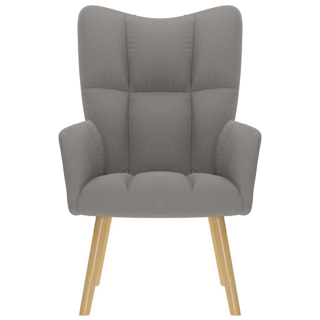Relaxsessel Taupe Stoff