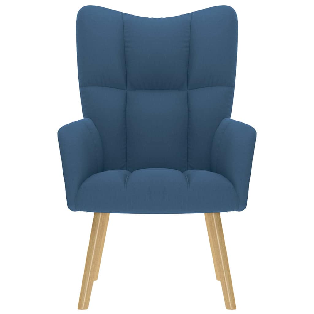 Relaxsessel Blau Stoff