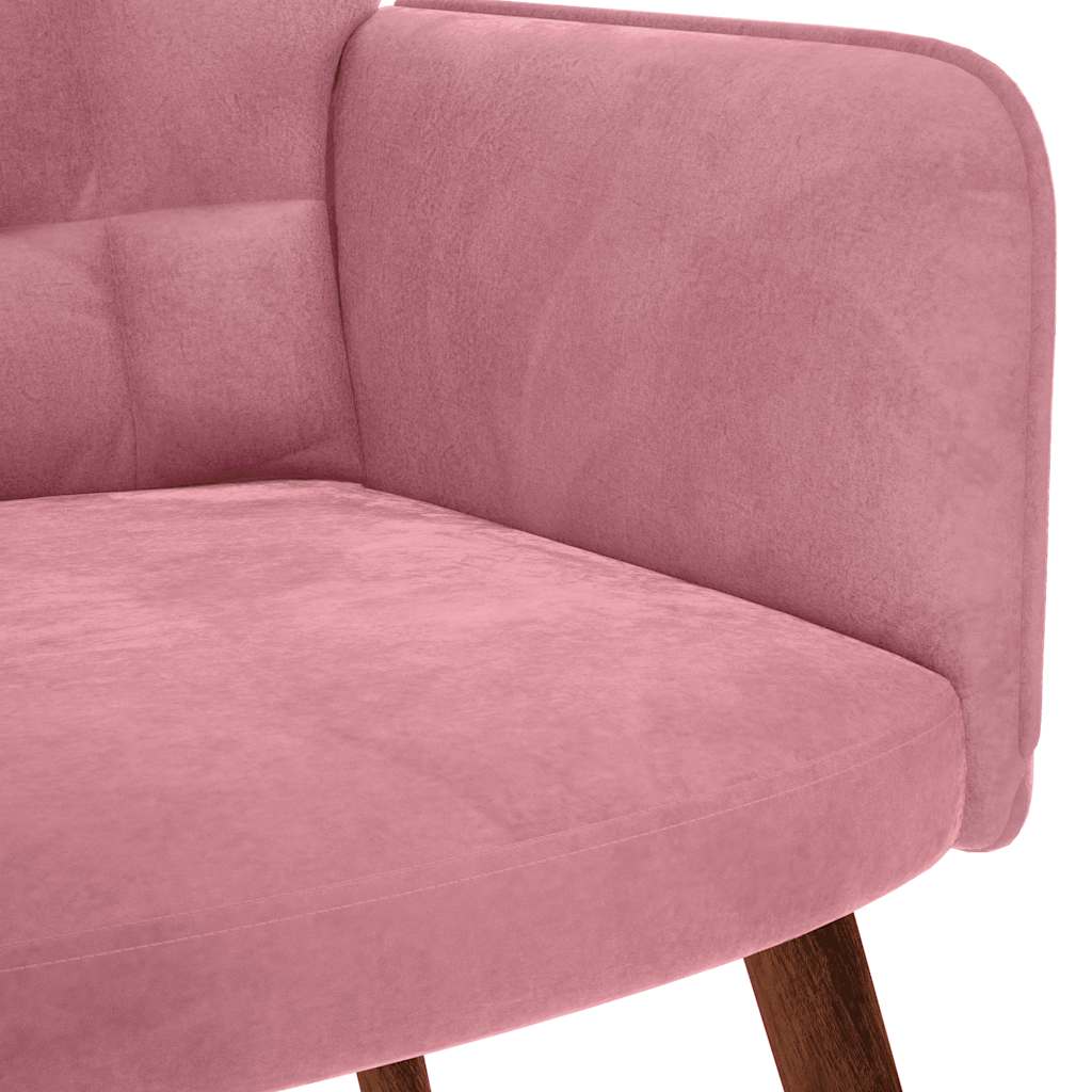 Relaxsessel Rosa Samt