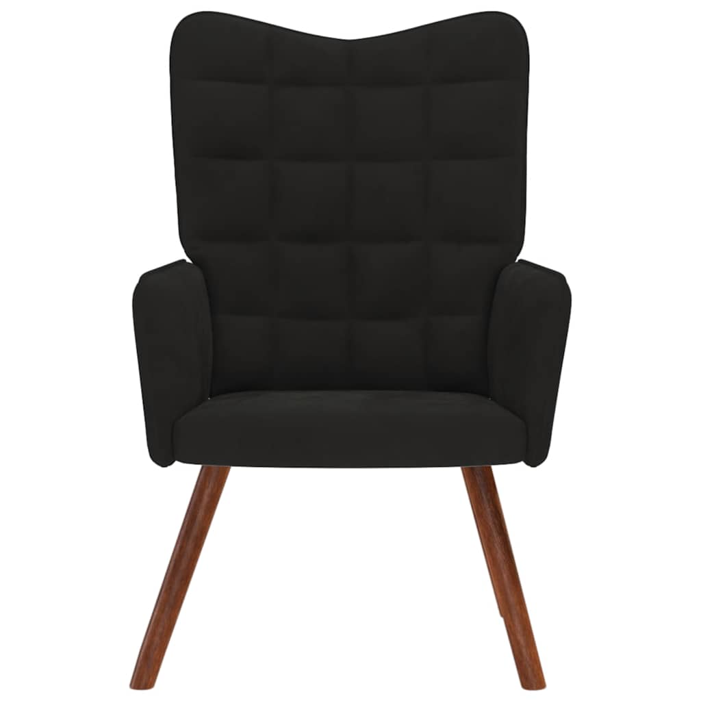 Relaxsessel Schwarz Samt