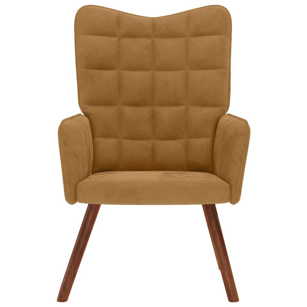 Relaxsessel Braun Samt