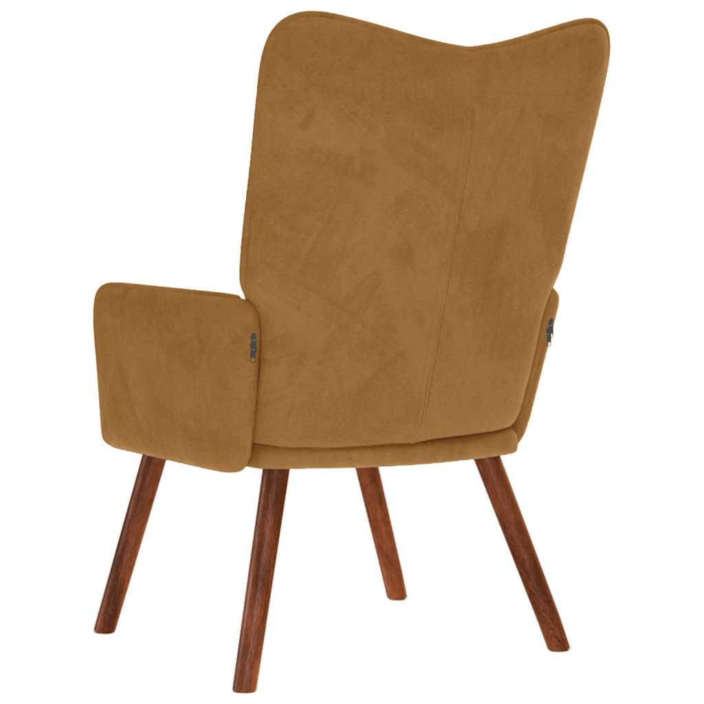 Relaxsessel Braun Samt