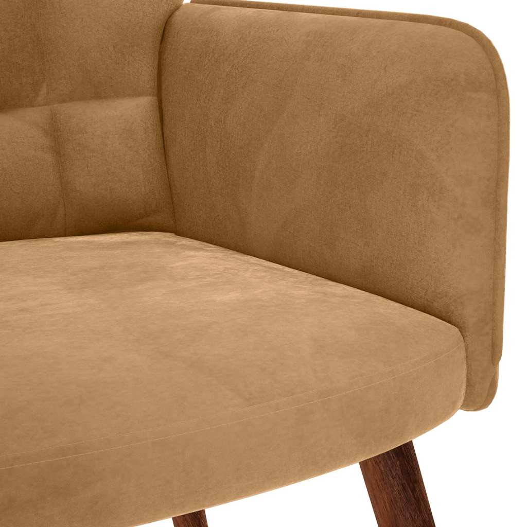 Relaxsessel Braun Samt