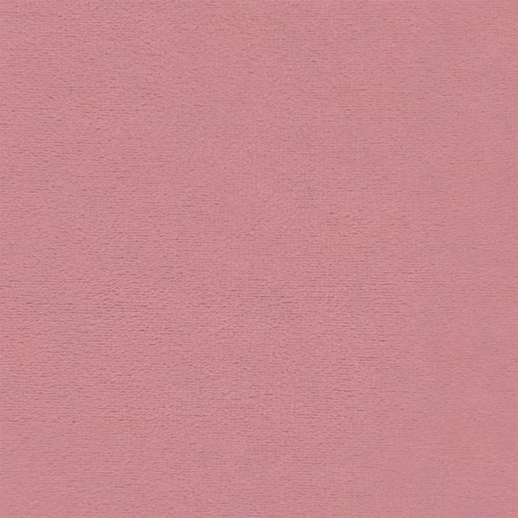 Relaxsessel mit Hocker Rosa Samt
