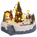 Weihnachtsdorf Dekoration Mehrfarbig 22 x 21,5 x 17 cm