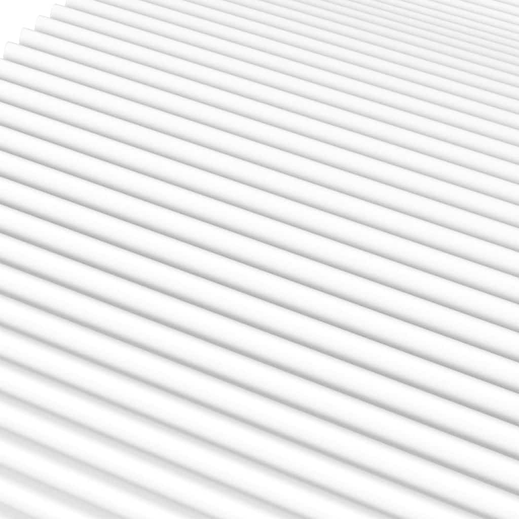 Schaumstoffmatratze Weiß 90x210 cm Härtegrad H2 H3