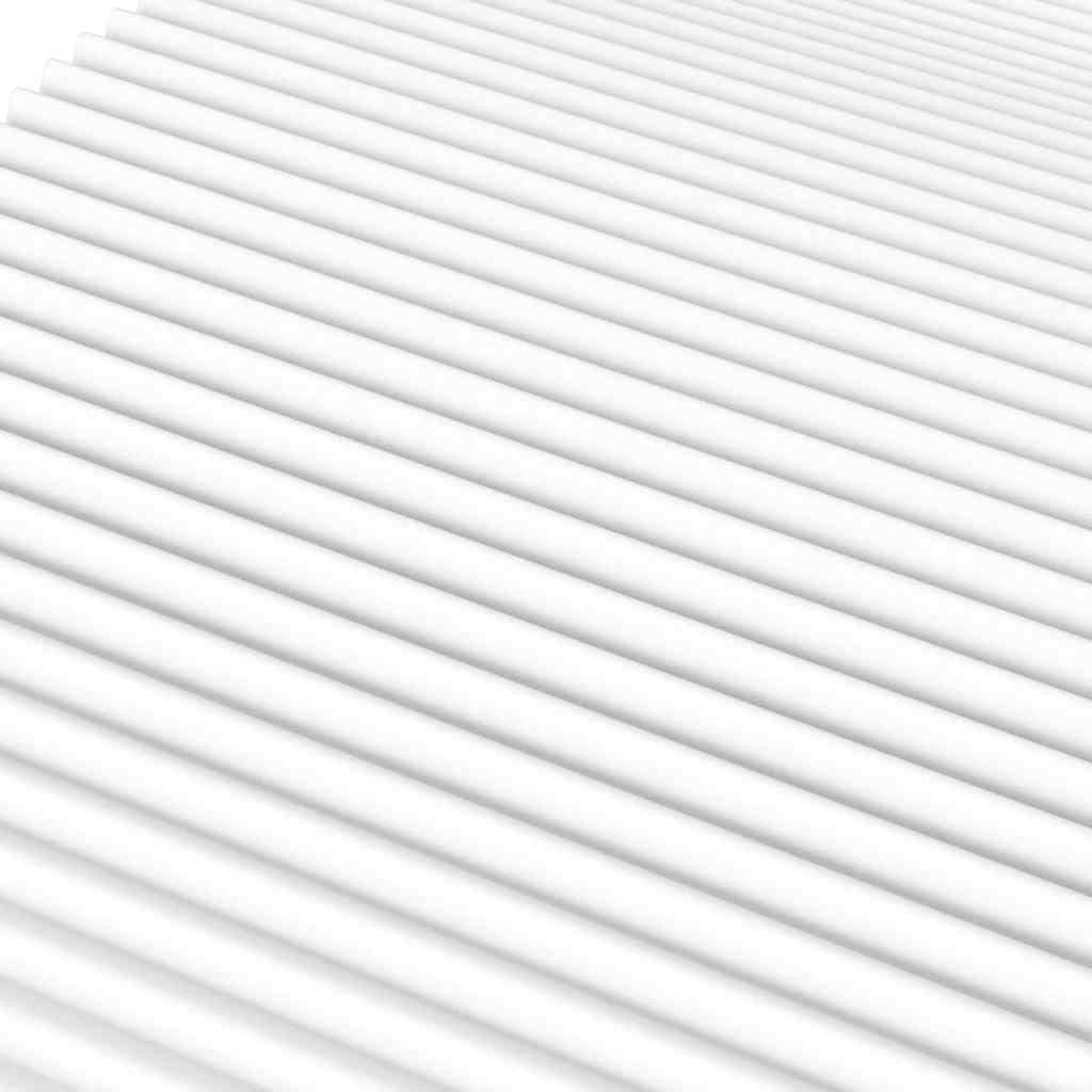 Schaumstoffmatratze Weiß 160x210 cm Härtegrad H2 H3
