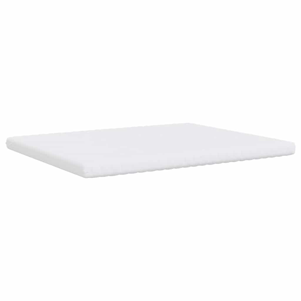 Schaumstoffmatratze Weiß 180x220 cm 7-Zonen Härtegrad 20 ILD