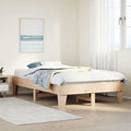 Massivholzbett ohne Matratze 120x200 cm Kiefernholz