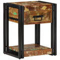 Nachttisch 2 pcs 40 x 35 x 50 cm Massives upgecyceltes Holz