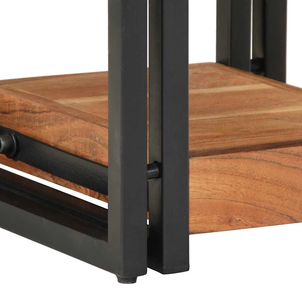 Nachttisch Braun 30 x 30 x 40 cm Massivholz Akazie