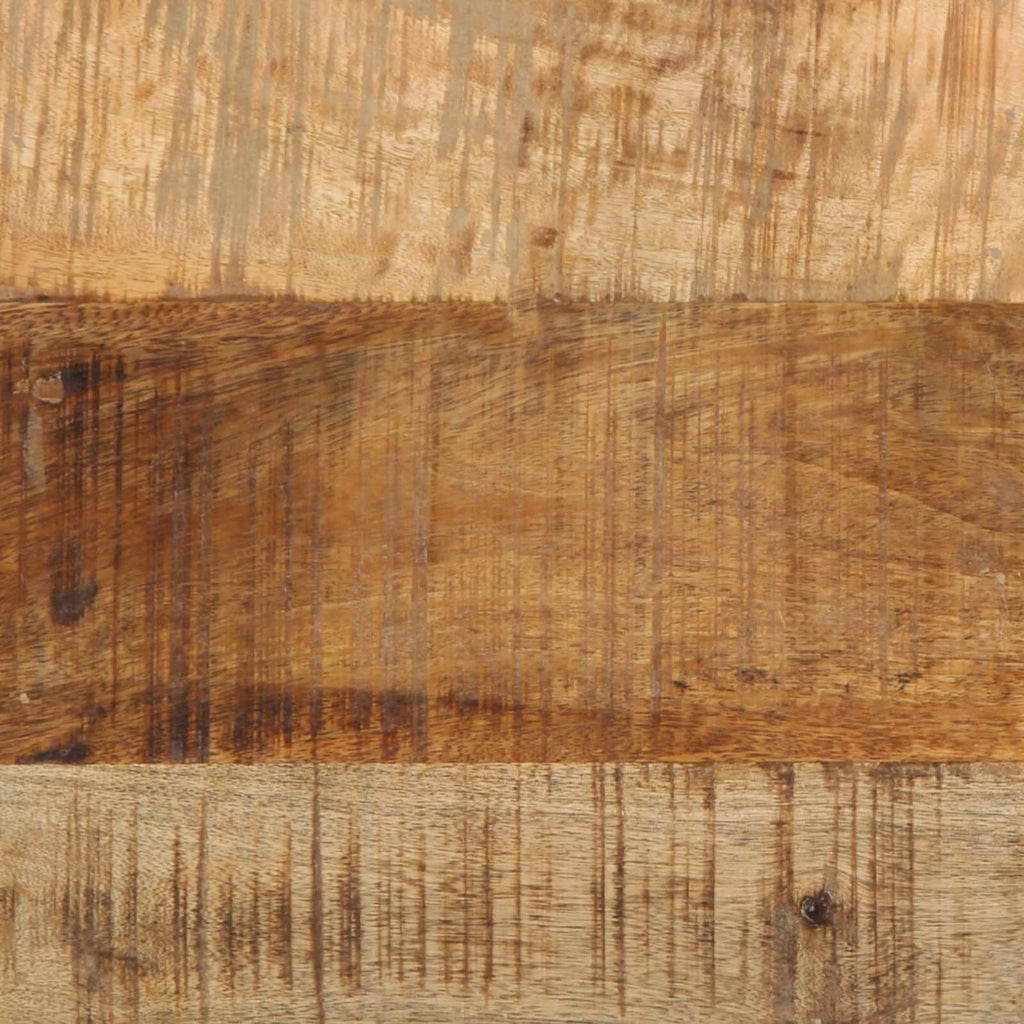 Beistelltisch mit Schubladen 40 x 40 x 50 cm Massivholz Mango