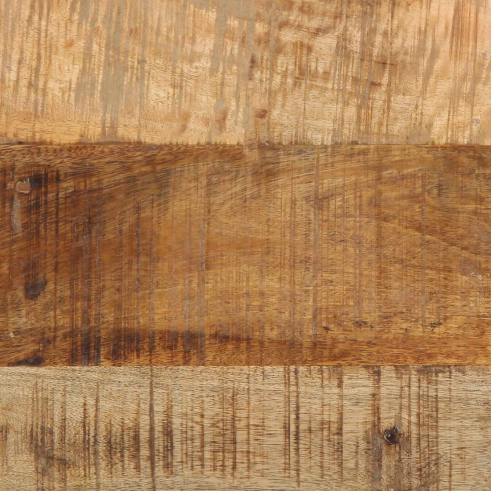 Beistelltisch mit Schubladen 40 x 40 x 50 cm Massivholz Mango