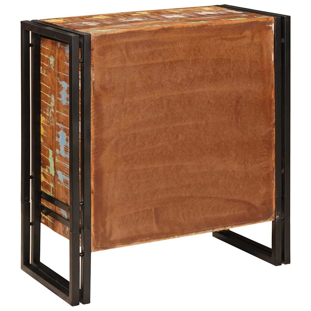 Sideboard mit Schubladen Braun 66 x 33 x 70 cm Massives Altholz