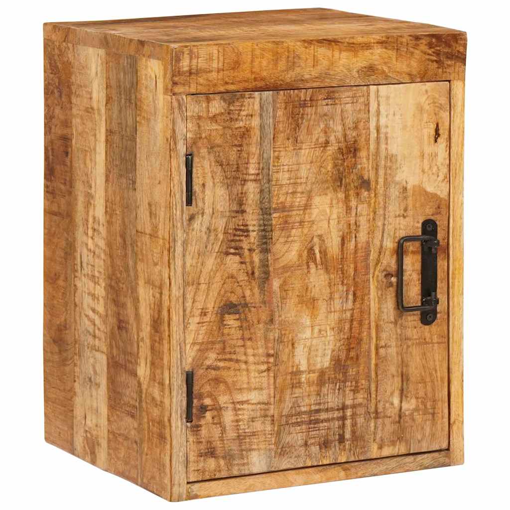 Nachttisch Braun 35 x 33 x 48 cm Massivholz Mango