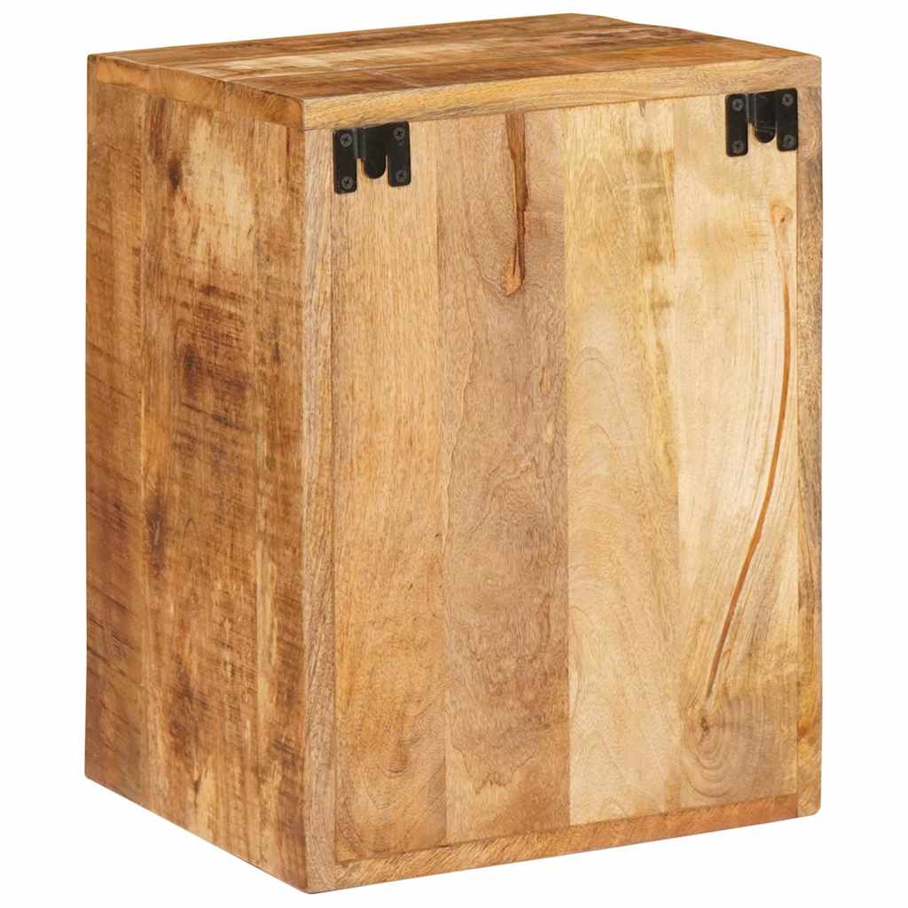 Nachttisch 2 pcs Braun 35 x 33 x 48 cm Massivholz Mango