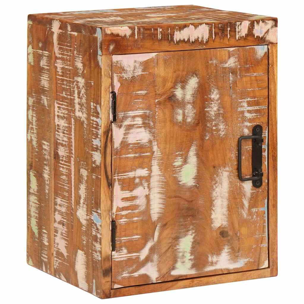 Nachttisch 2 pcs Braun 35 x 33 x 48 cm Massivholz Altholz