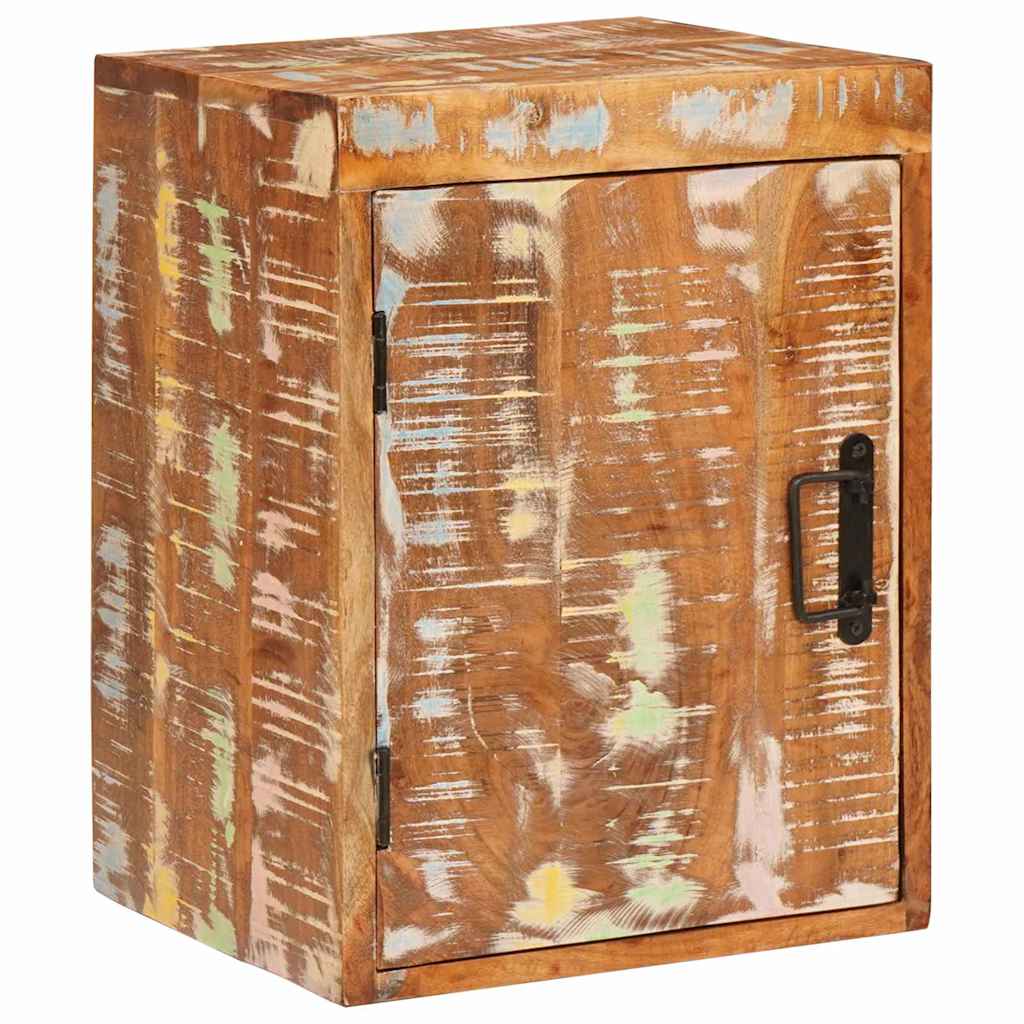 Nachttisch 2 pcs Braun 35 x 33 x 48 cm Massivholz Altholz