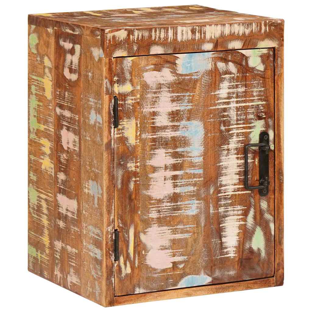 Nachttisch 2 pcs Braun 35 x 33 x 48 cm Massivholz Altholz