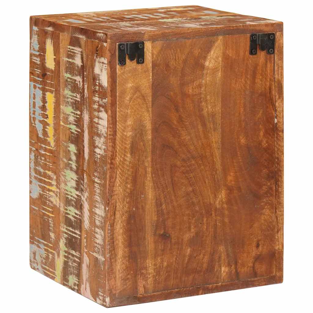 Nachttisch 2 pcs Braun 35 x 33 x 48 cm Massivholz Altholz