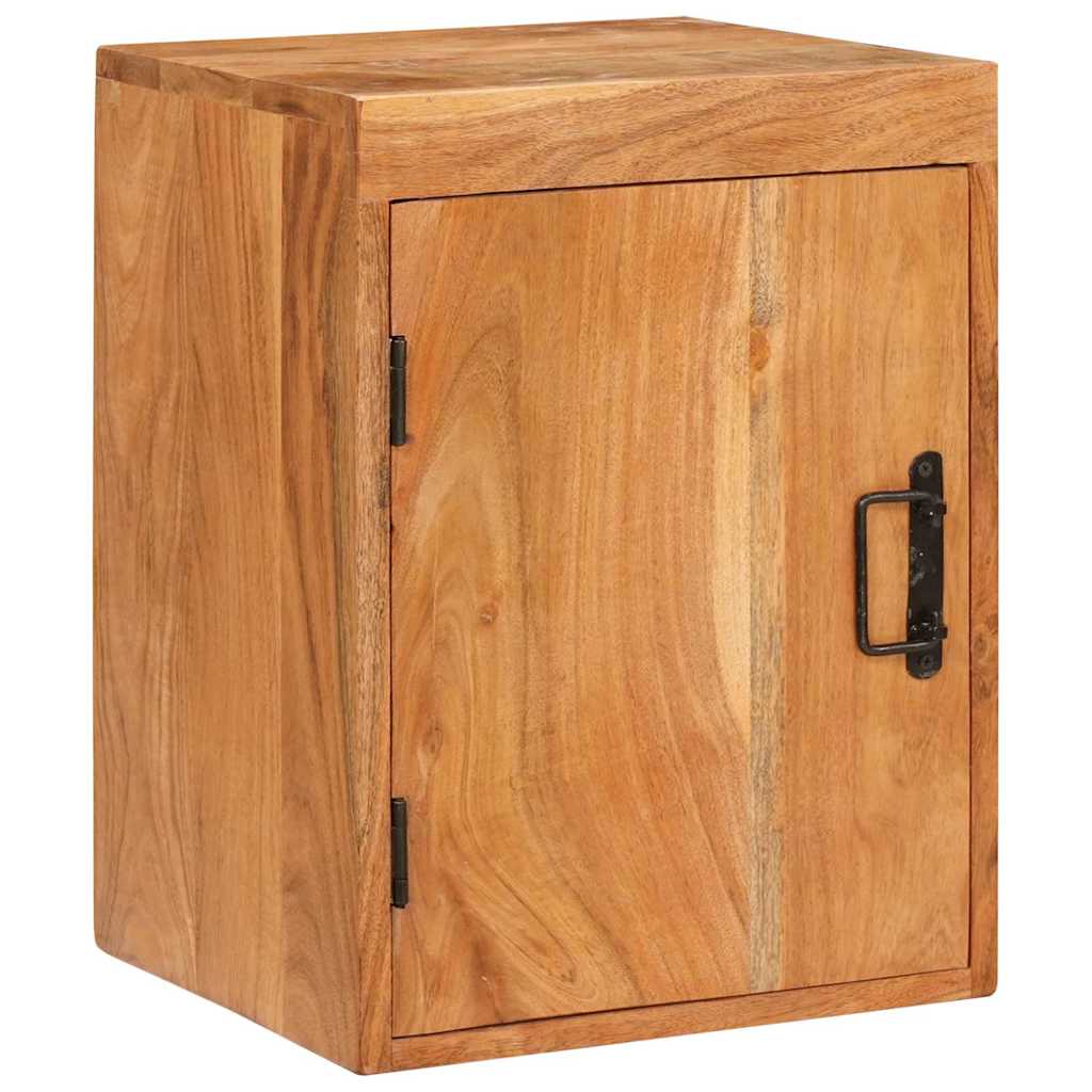 Nachttisch Braun 35 x 33 x 48 cm Massivholz Akazie