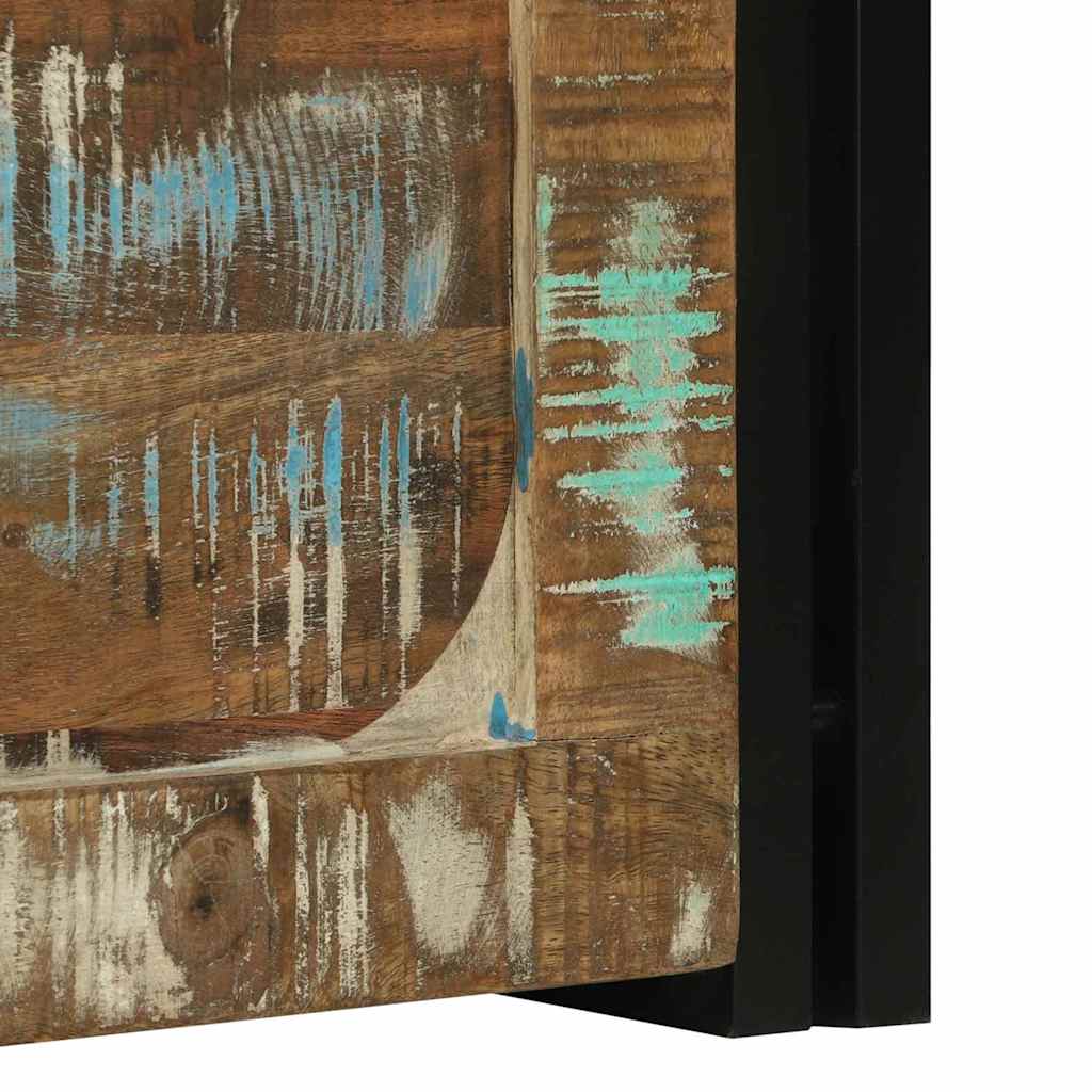 Aufbewahrungsbox 50 x 50 x 50 cm Massives upgecyceltes Holz