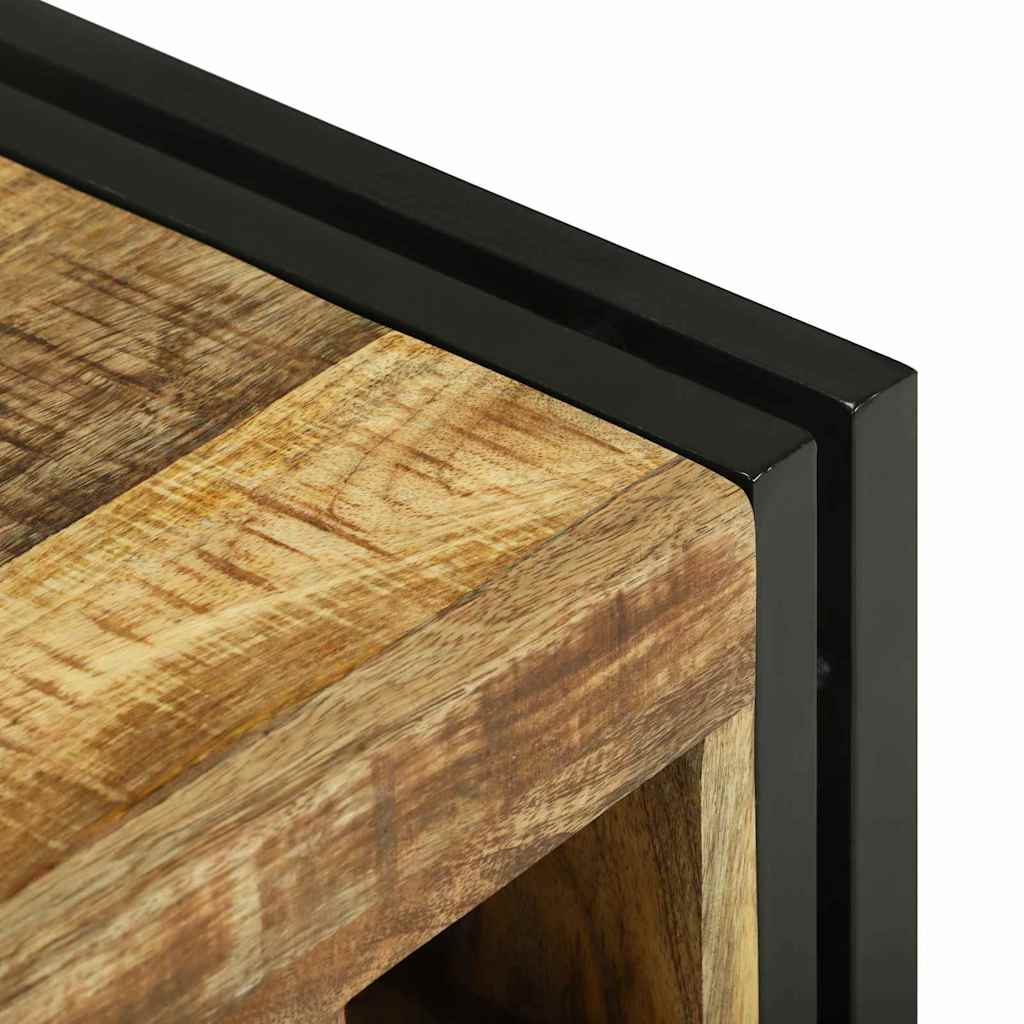 Weinregal 2 pcs 46 x 35 x 27,5 cm Massivholz Mango