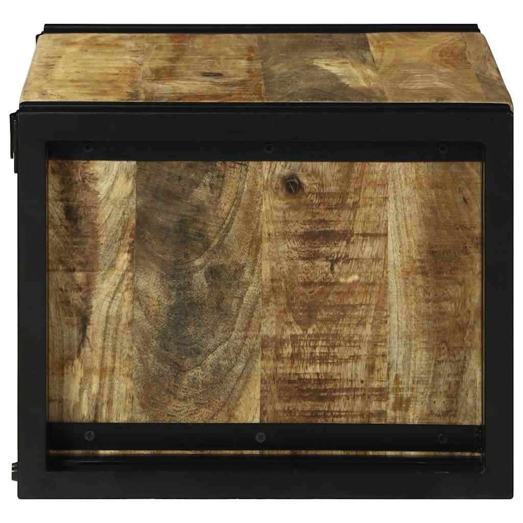 Weinregal 2 pcs 46 x 35 x 27,5 cm Massivholz Mango