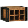 Weinregal 2 pcs 46 x 35 x 27,5 cm Massivholz Akazie