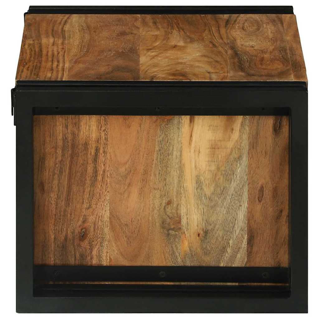 Weinregal 2 pcs 46 x 35 x 27,5 cm Massivholz Akazie