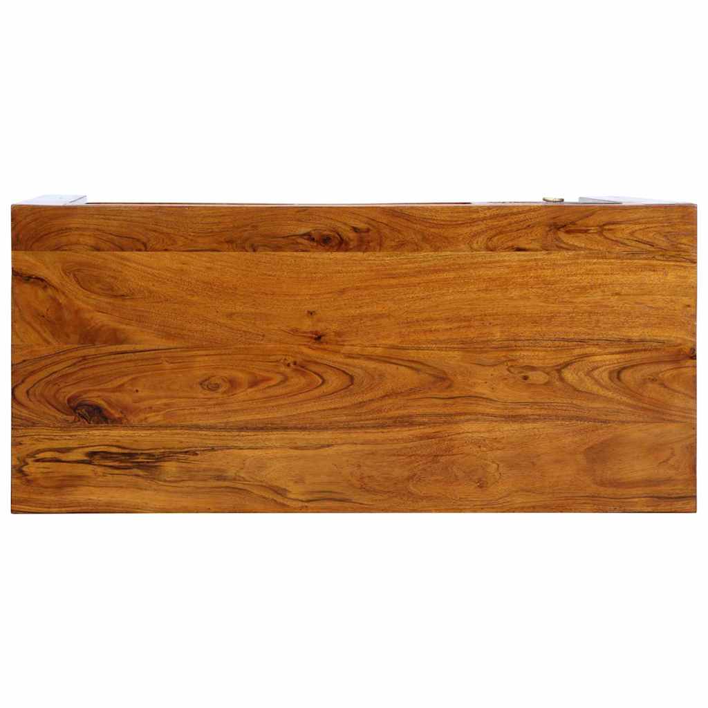 Schreibtisch mit Schubladen mit Speicher Braun 110 x 50 x 73 cm