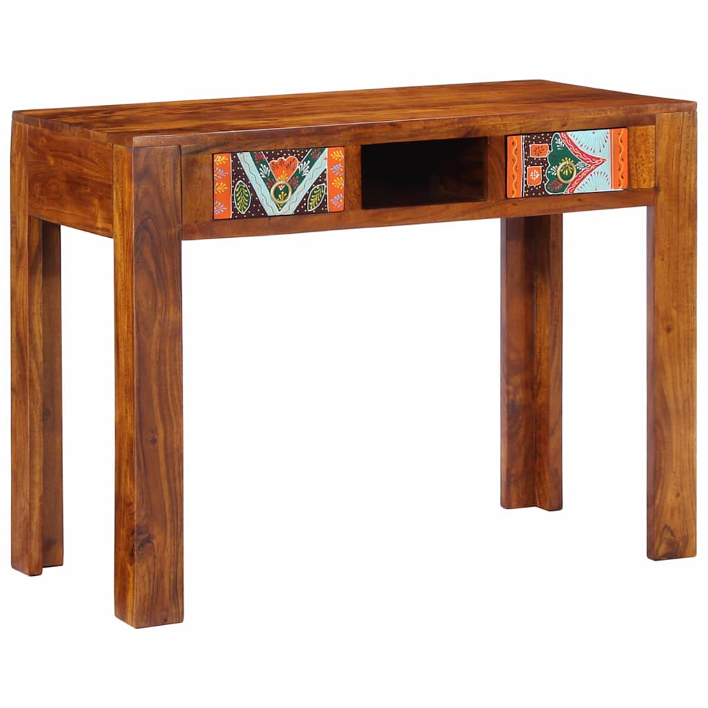 Schreibtisch mit Schubladen mit Speicher Braun 100 x 50 x 75 cm
