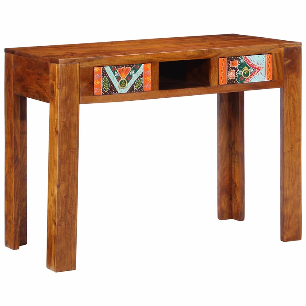 Schreibtisch mit Schubladen mit Speicher Braun 100 x 50 x 75 cm