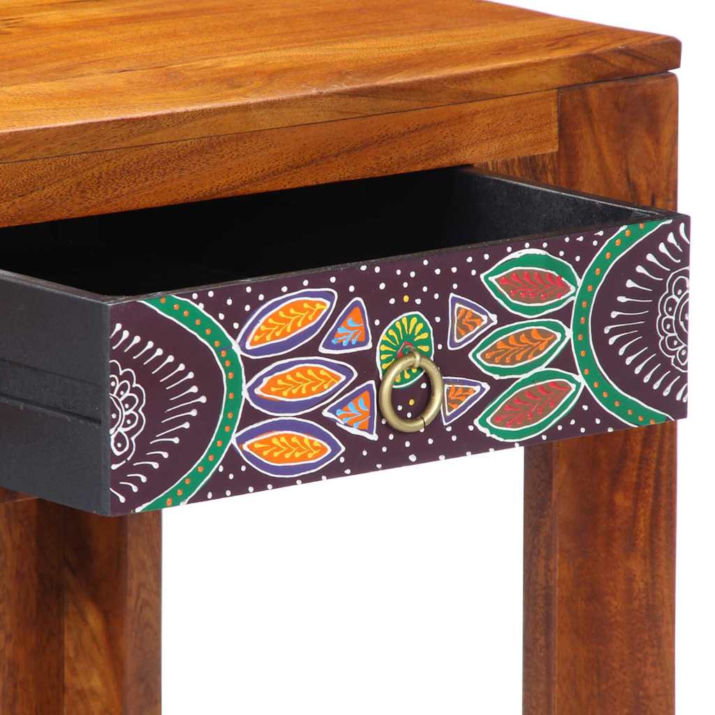 Schreibtisch mit Schubladen mit Speicher Braun 100 x 50 x 75 cm