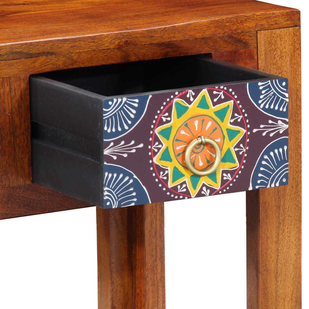 Beistelltisch mit Schubladen mit Speicher Braun 40 x 30 x 36 cm