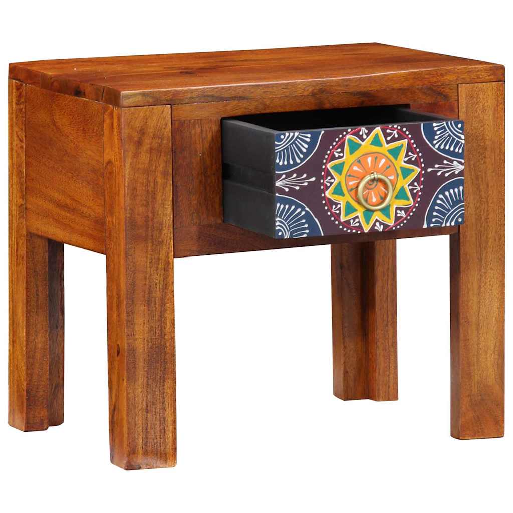Beistelltisch mit Schubladen mit Speicher Braun 40 x 30 x 36 cm