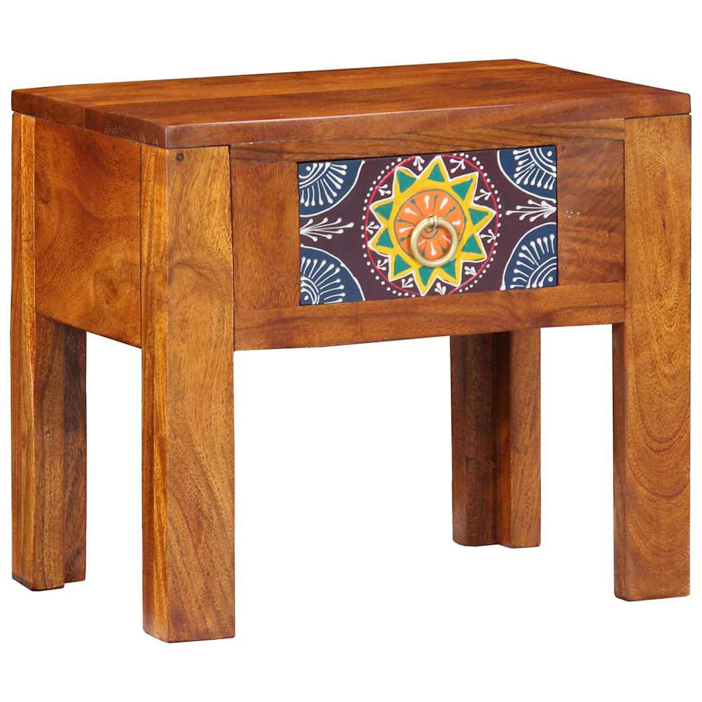 Beistelltisch mit Schubladen mit Speicher Braun 40 x 30 x 36 cm