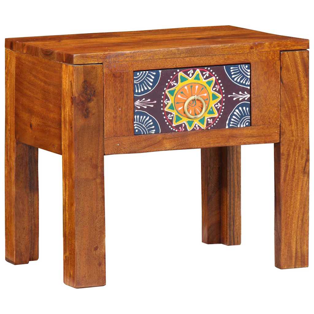 Beistelltisch mit Schubladen mit Speicher Braun 40 x 30 x 36 cm
