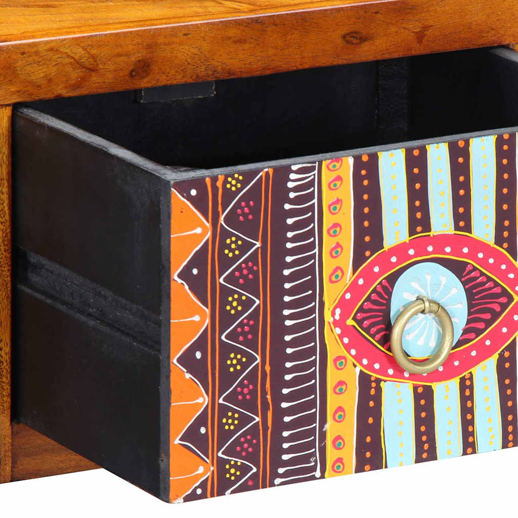 Nachttisch mit Schubladen 2 pcs Braun 35 x 30 x 22 cm