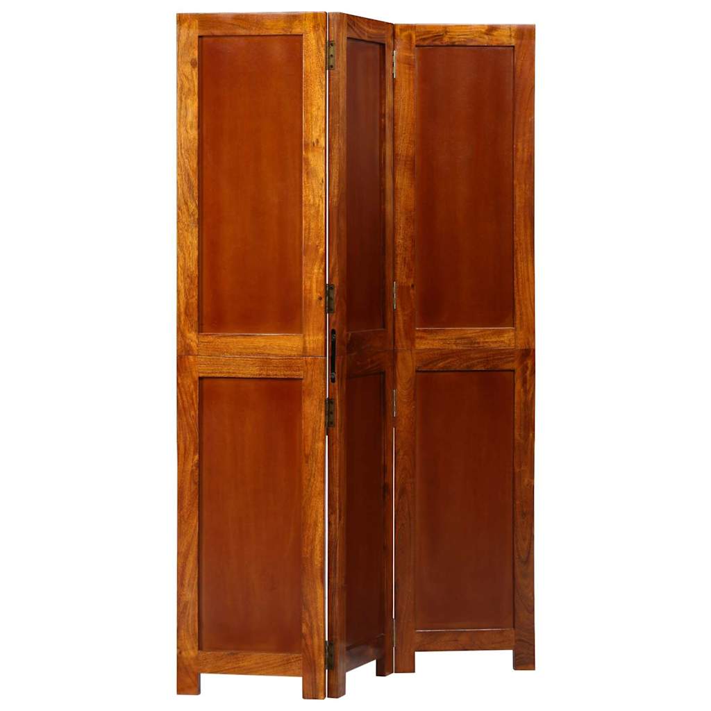 Raumteiler Honigbraun 105 x 1,5 x 160 cm Massivholz Akazie