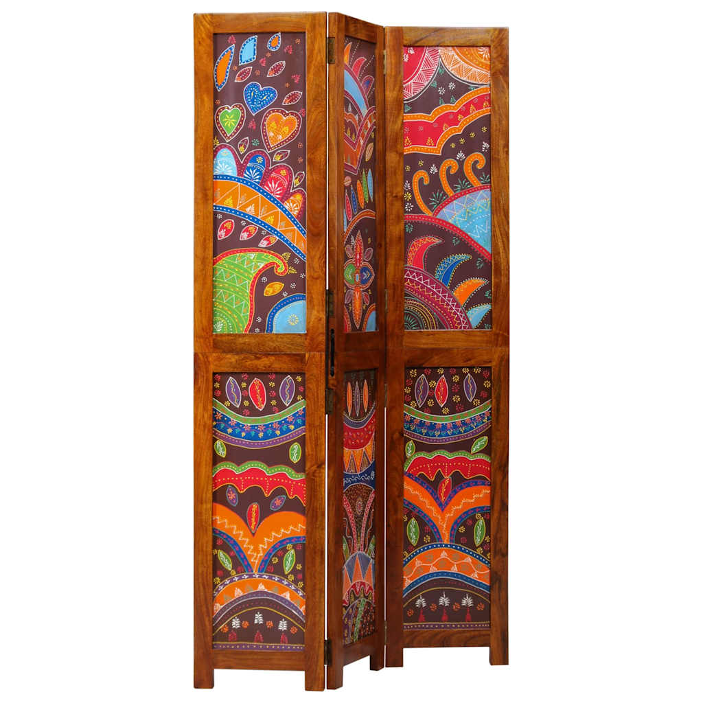 Raumteiler Honigbraun 105 x 1,5 x 180 cm Massivholz Akazie