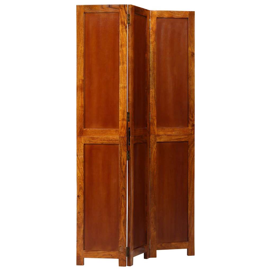 Raumteiler Honigbraun 105 x 1,5 x 180 cm Massivholz Akazie