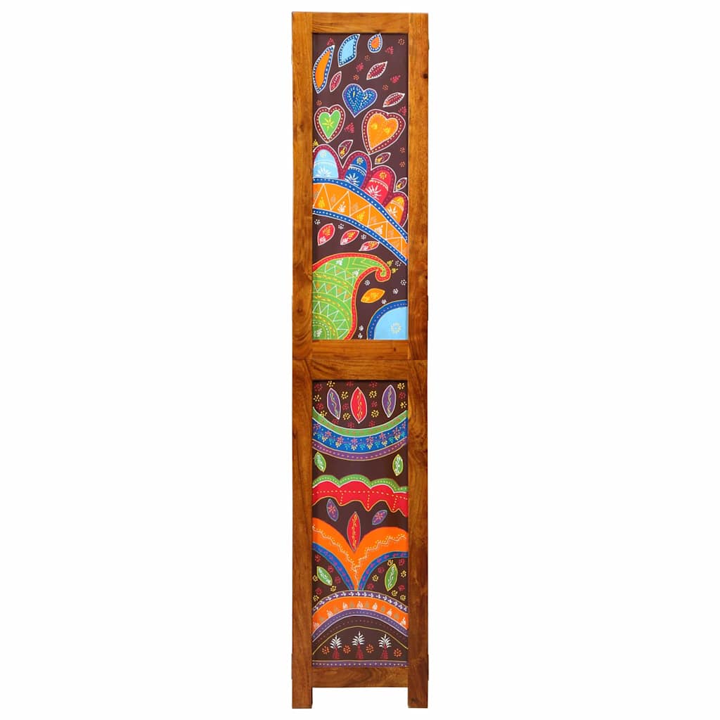 Raumteiler Honigbraun 105 x 1,5 x 180 cm Massivholz Akazie