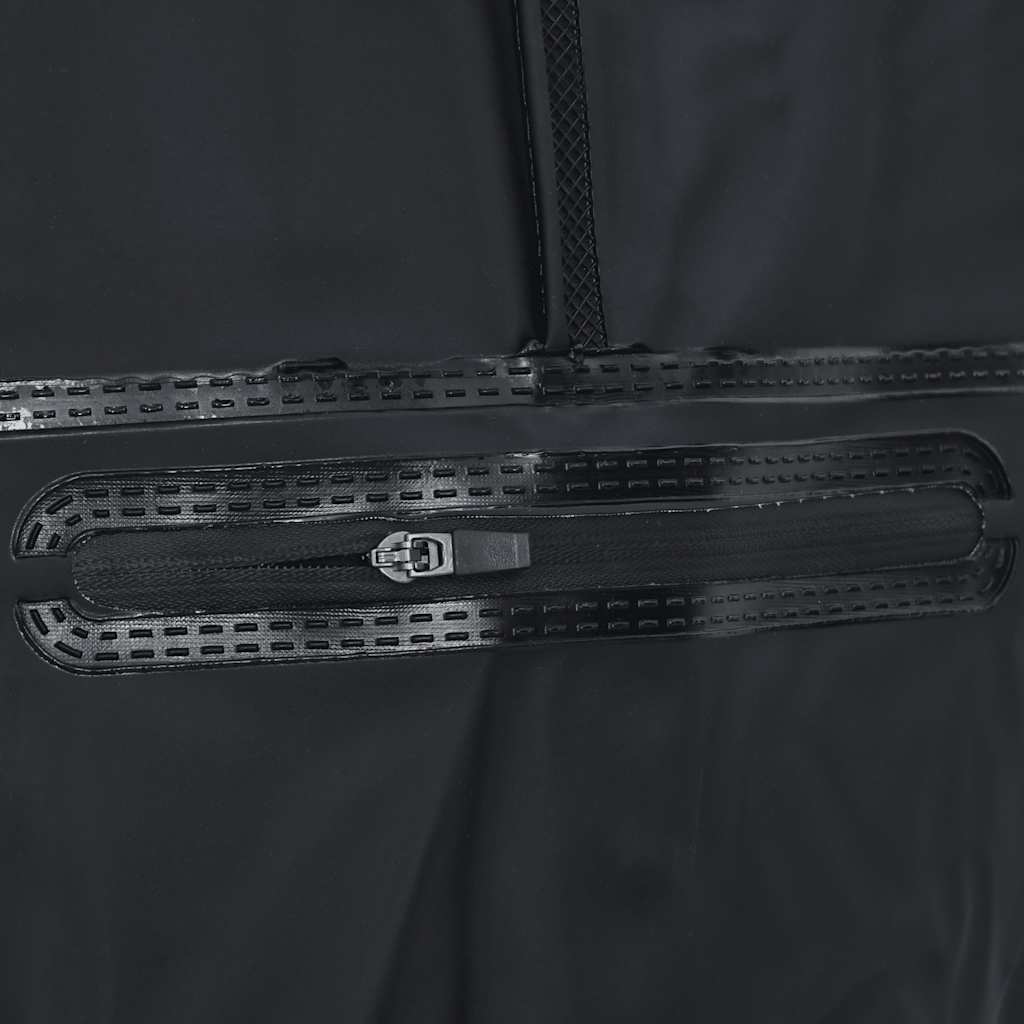 Wathose mit Stiefeln und Gürtel Schwarz Größe 45