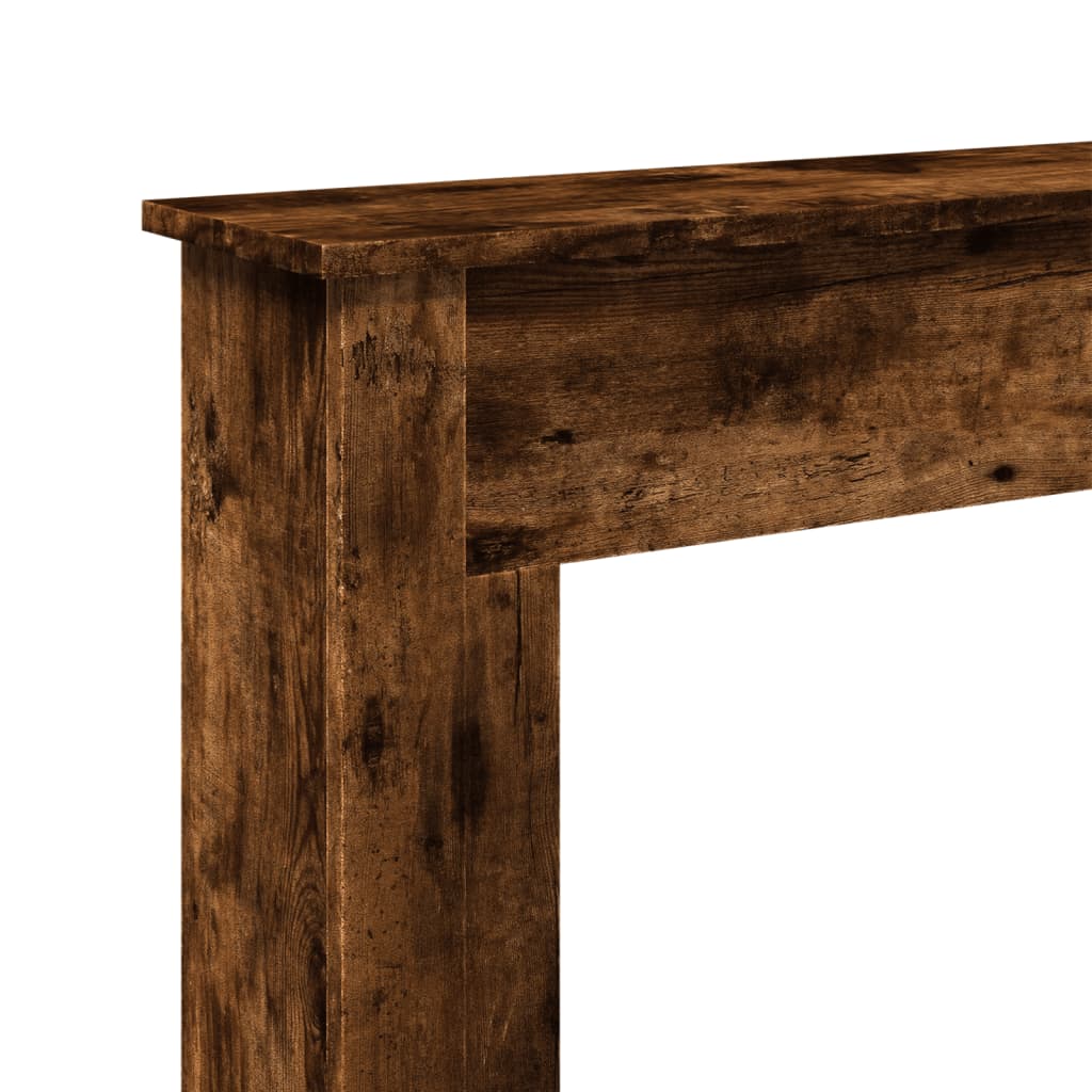 Kaminumrandung Räuchereiche 75x20x87,5 cm Holzwerkstoff