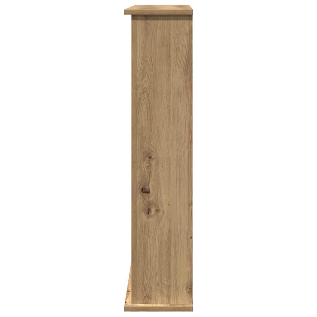 Kaminumrandung Artisan-Eiche 75x20x87,5 cm Holzwerkstoff