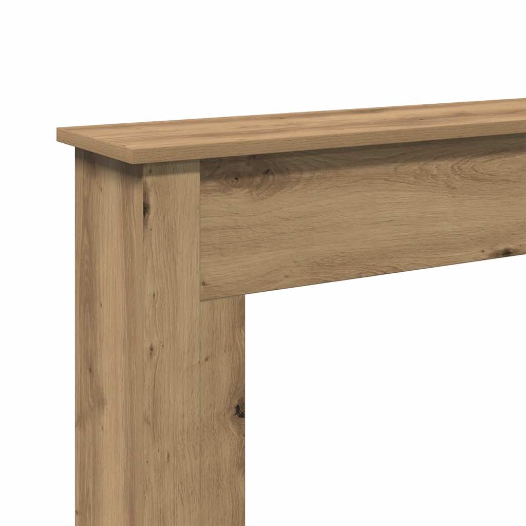 Kaminumrandung Artisan-Eiche 75x20x87,5 cm Holzwerkstoff