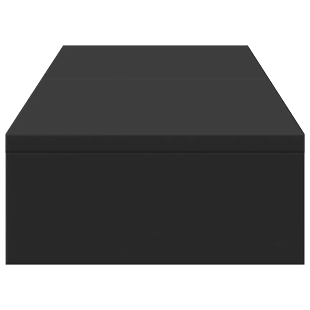 Monitorständer Verstellbar Schwarz 80x24x10,5 cm Holzwerkstoff